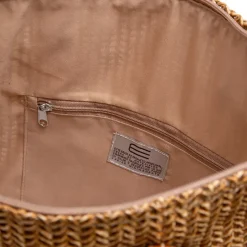 PORRONET Bolsos|Bolso De Rafia Trenzada Terranova