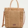 PORRONET Bolsos|Bolso Shopper Macarena Rafia