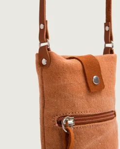 PORRONET Bolsos|Bolso Textil Cuero Malia