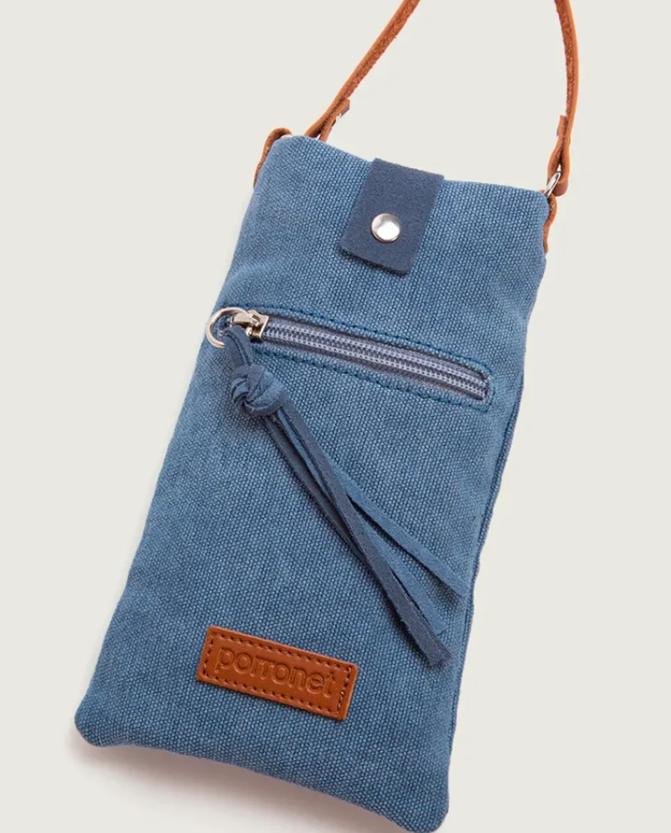 PORRONET Bolsos|Bolso Textil Denim Malia