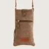 PORRONET Bolsos|Bolso Textil Kaki Malia