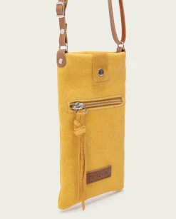 PORRONET Bolsos|Bolso Textil Mostaza Malia