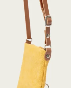 PORRONET Bolsos|Bolso Textil Mostaza Malia
