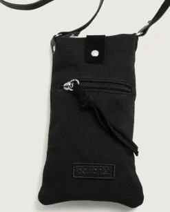 PORRONET Bolsos|Bolso Textil Negro Malia