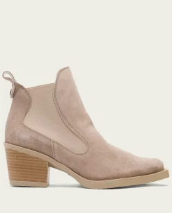 PORRONET Botines Mujer|Botines Cowboy Arena Con Elasticos Jackie