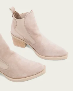 PORRONET Botines Mujer|Botines Cowboy Arena Con Elasticos Jackie