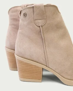 PORRONET Botines Mujer|Botines Cowboy Arena Con Cremallera Jara