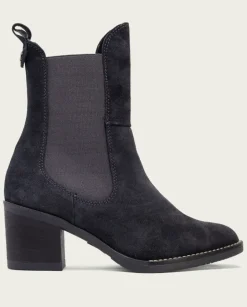 PORRONET Botines Mujer|Botines De Tacón Carbon Con Elasticos Ninet