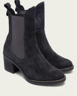 PORRONET Botines Mujer|Botines De Tacón Carbon Con Elasticos Ninet