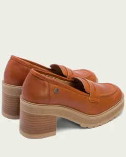PORRONET Mocasines|Mocasines De Tacón Cuero Rahel