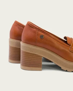 PORRONET Mocasines|Mocasines De Tacón Cuero Rahel