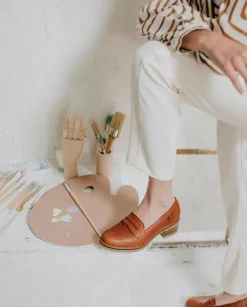 PORRONET Mocasines|Mocasines Planos Cuero Pandora