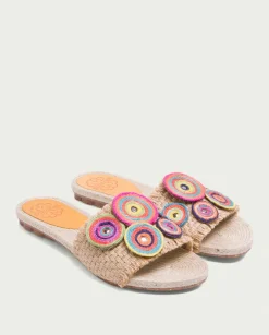 PORRONET Sandalias Planas|Sandalia Plana Yute Milan