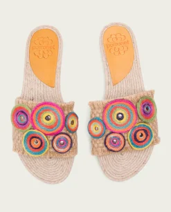 PORRONET Sandalias Planas|Sandalia Plana Yute Milan